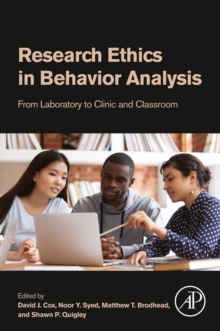 Image for Research Ethics in Behavior Analysis: From Laboratory to Clinic and Classroom