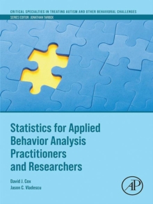 Image for Statistics for Applied Behavior Analysis Practitioners and Researchers