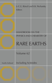 Image for Handbook on the physics and chemistry of rare earths  : including actinidesVolume 62