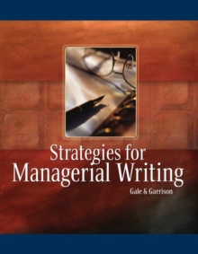 Image for Strategies for Managerial Writing