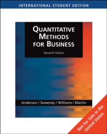 Image for Quantitative Methods for Business, International Edition (with Student CD-ROM)