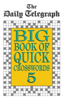 Image for Daily Telegraph Big Book Quick Crosswords Book 5
