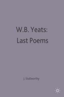 Image for W.B.Yeats: Last Poems