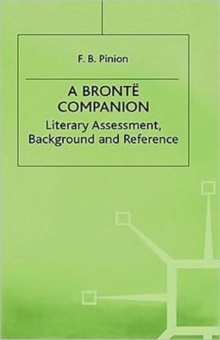 Image for A Bronte Companion : Literary Assessment, Background and Reference