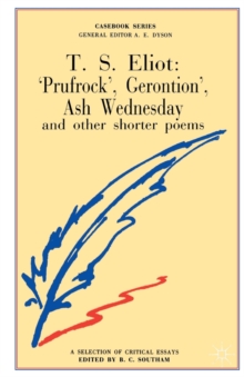 Image for T.S.Eliot: Prufrock, Gerontion, Ash Wednesday and other Shorter Poems