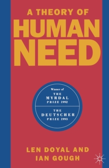 Theory of Human Need