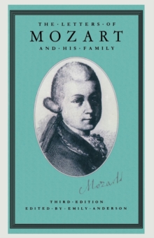 Image for The Letters of Mozart and his Family