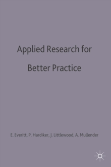 Image for Applied Research for Better Practice