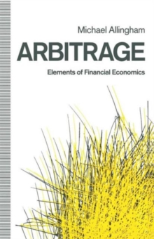 Image for Arbitrage : Elements of Financial Economics