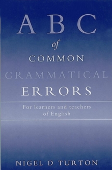 Image for ABC of Common Grammatical Errors