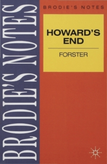 Image for Forster: Howards End