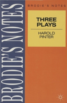 Image for Pinter: Three Plays