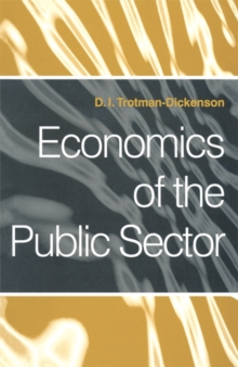 Image for Economics of the Public Sector