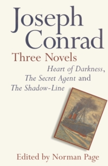 Image for Joseph Conrad: Three Novels : Heart of Darkness, The Secret Agent and The Shadow Line