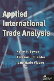 Image for Applied international trade analysis