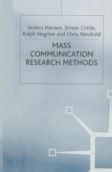 Image for Mass communication research methods