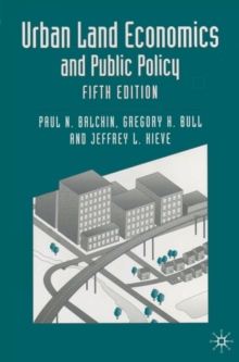Image for Urban Land Economics and Public Policy