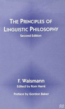 Image for The Principles of Linguistic Philosophy