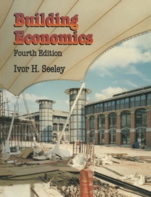 Image for Building Economics : Appraisal and control of building design cost and efficiency