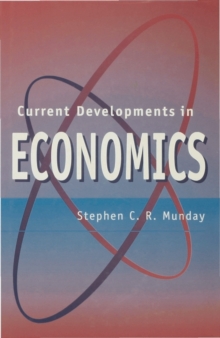 Image for Current developments in economics