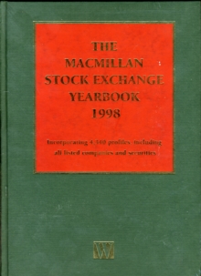 Image for The Macmillan stock exchange yearbook 1998
