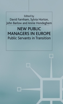 Image for New Public Managers in Europe