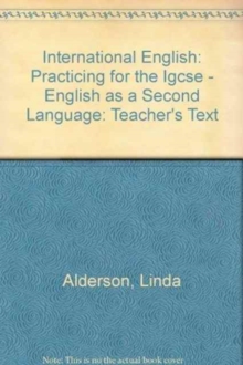 Image for Pract Igcse English Sec Lang Teacher's Book