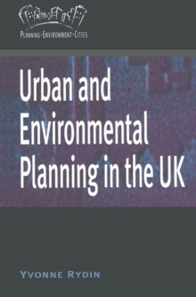 Image for Urban and Environmental Planning in the UK