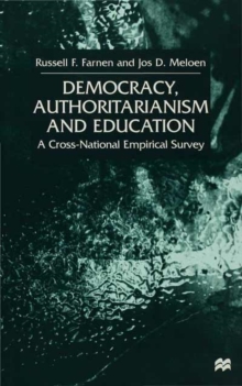 Image for Democracy, Authoritarianism and Education