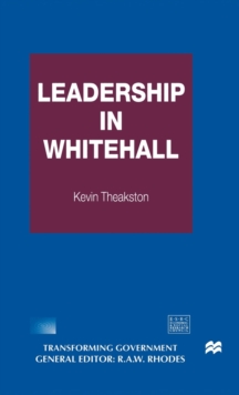 Image for Leadership in Whitehall