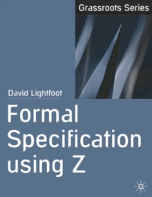 Image for Formal specification using Z