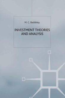 Image for Investment  : theories and analysis