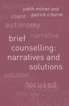 Image for Brief Counselling:Narratives and Solutions