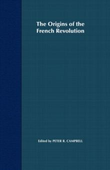 Image for The origins of the French Revolution