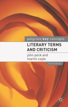 Image for Literary terms and criticism