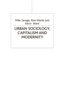 Image for Urban sociology, capitalism and modernity