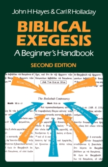 Image for Biblical Exegesis : A Beginner's Handbook
