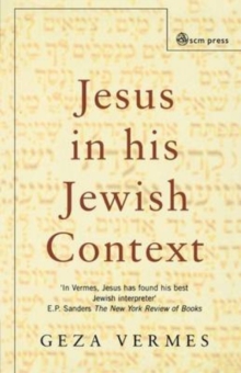 Image for Jesus and His Jewish Context