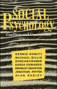 Image for Social Psychology: Conflicts and Continuities