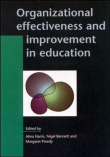 Image for Organizational effectiveness and improvement in education