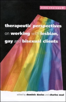 Image for Therapeutic Perspectives On Working With Lesbian, Gay and Bisexual Clients