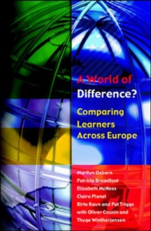 Image for Comparing learners across Europe  : a world of difference