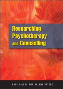 Image for Research methods in psychotherapy and counselling