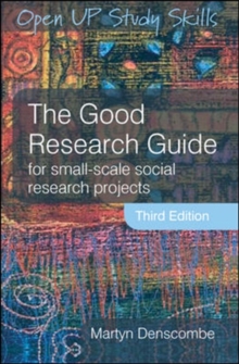 Image for The good research guide  : for small-scale social research projects
