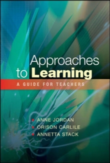Image for Approaches to learning