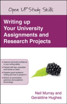 Image for Writing up your university assignments and research projects  : a practical handbook