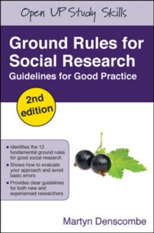 Image for Ground rules for social research  : guidelines for good practice