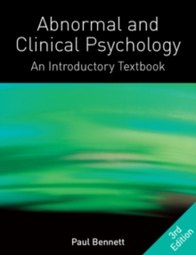 Image for Abnormal and clinical psychology  : an introductory textbook