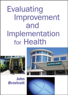 Image for Evaluating improvement and implementation for health