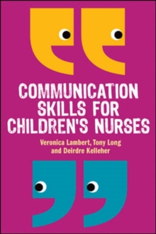 Image for Communication skills for children's nurses